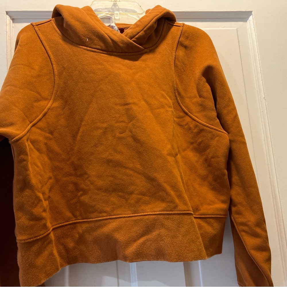 lululemon athletica cropped Orange Women's Sweater